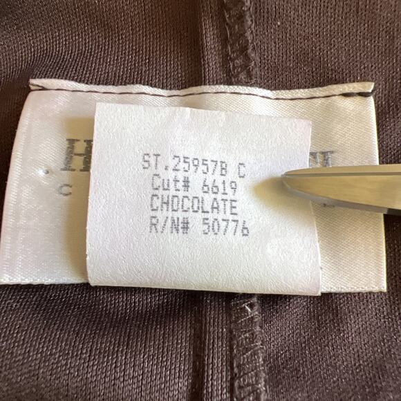 Hugo Buscati Mini Dress Medium Brown Lace Dark Fairy Babydoll Goth Y2K Vtg USA - Picture 7 of 11